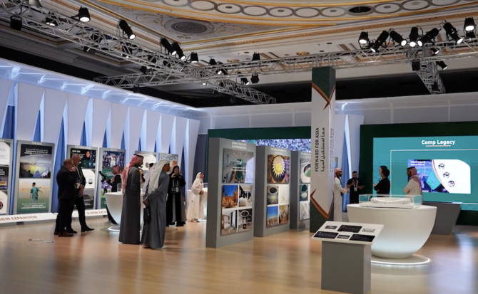 FIFA president tours ‘Saudi House’ hosting AFC meeting in Bahrain