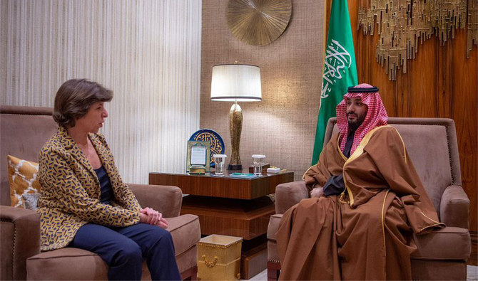 Saudi crown prince, French FM discuss bilateral relations 
