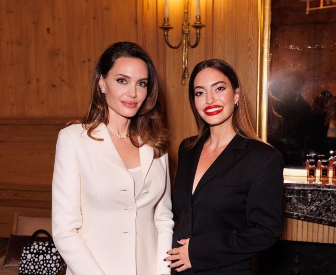 Lebanese influencer Karen Wazen spends the day with Angelina Jolie