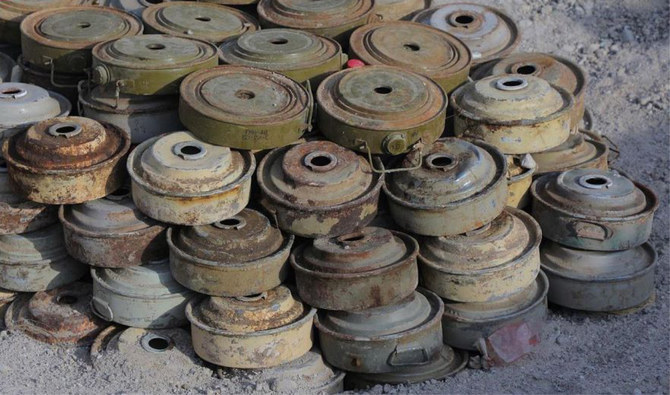 Houthi land mines killed 32 Yemenis this year