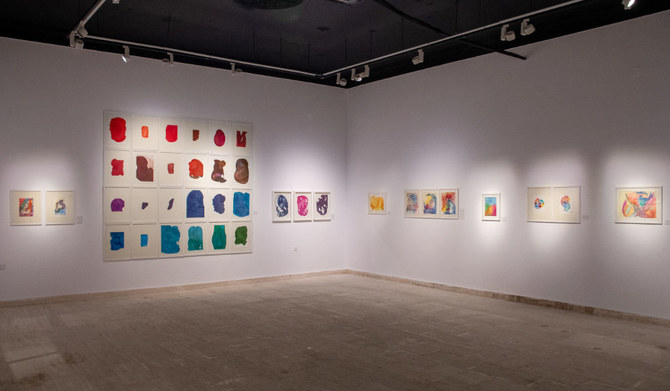 Saudi artist exhibits an organic journey of color, emotions