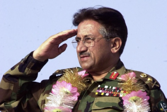 Pervez Musharraf died on Sunday aged 79 in Dubai. (File/AP)