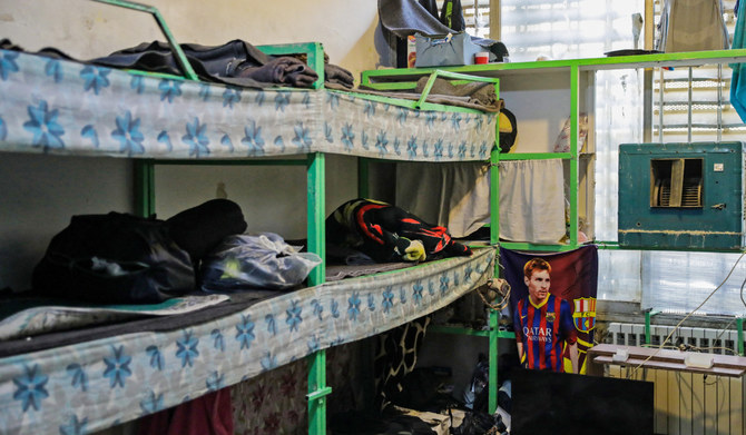 An empty bunk beds inside the notorious Evin prison, northwest of the Iranian capital Tehran. (AFP file photo)