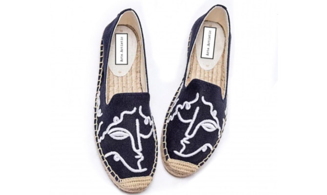 What We Are Buying Today: Arte, where one-line art meets espadrilles 