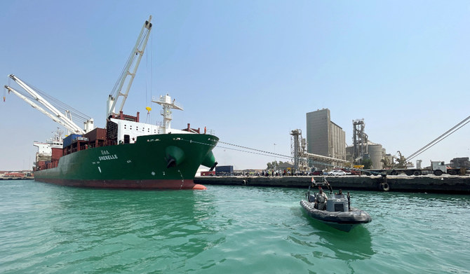 First cargo ship docks at Yemen’s Houthi-controlled Hodeidah port