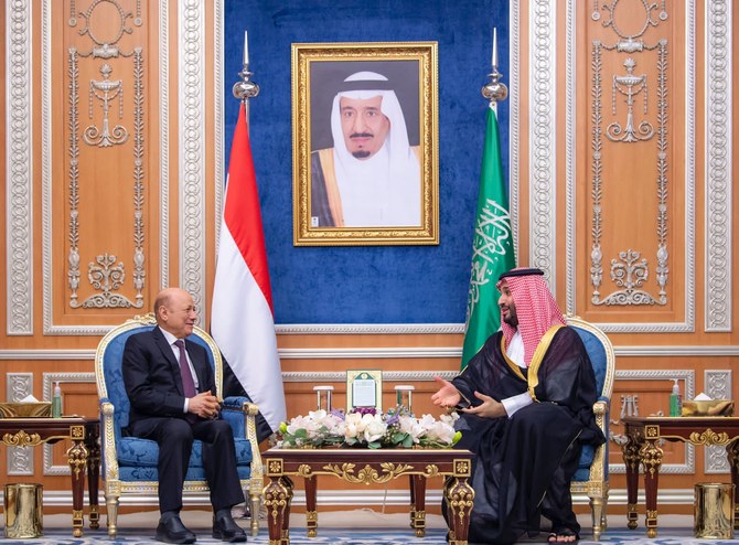 Saudi crown prince, Yemeni president discuss developments in Yemen