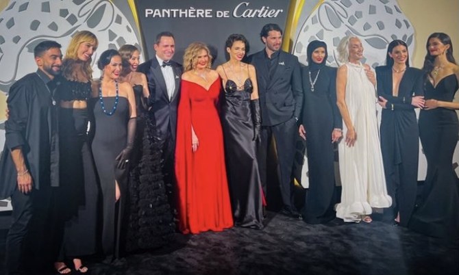 Arab celebrities walk star-studded Cartier show in Dubai 