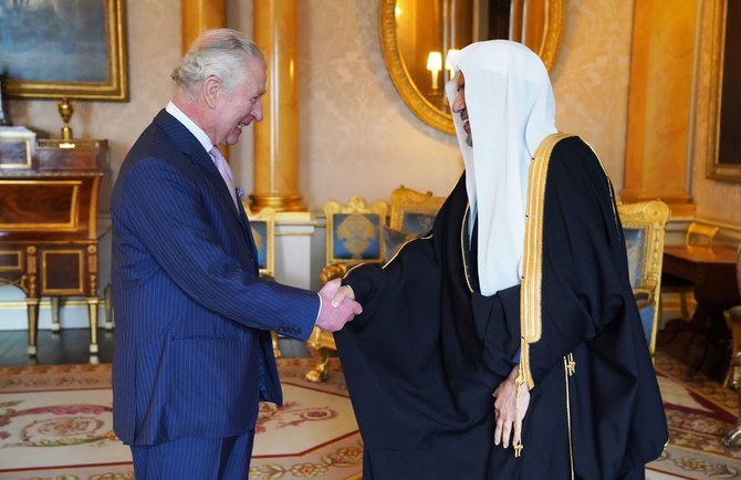 Muslim World League Secretary General received by Britain’s King Charles 