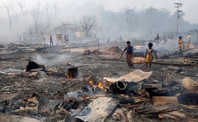 Bangladesh probe suggests ‘sabotage’ behind devastating fire at Rohingya camps