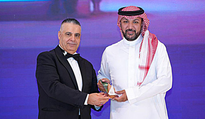 Mashaal Al-Rubaian, general manager of corporate communications at  stc, received the award during a ceremony held in Dubai.