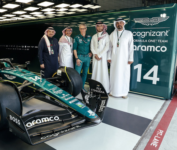 Saudia named Official Global Airline Partner of Aston Martin Aramco Cognizant Formula One Team