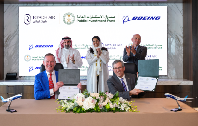 Saudi Arabia and Boeing strike $37bn deal for 121 aircraft