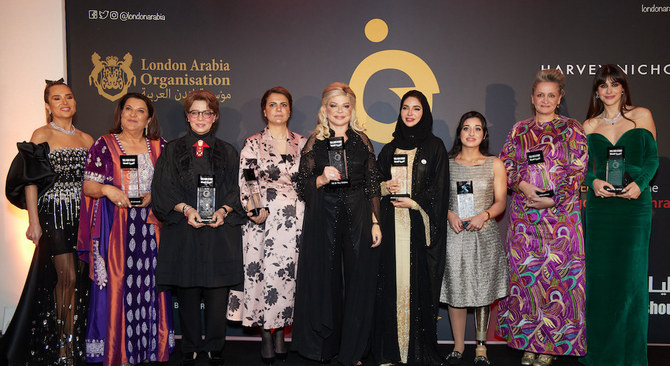 Arab women urged to tell their stories as London awards celebrate inspiring females