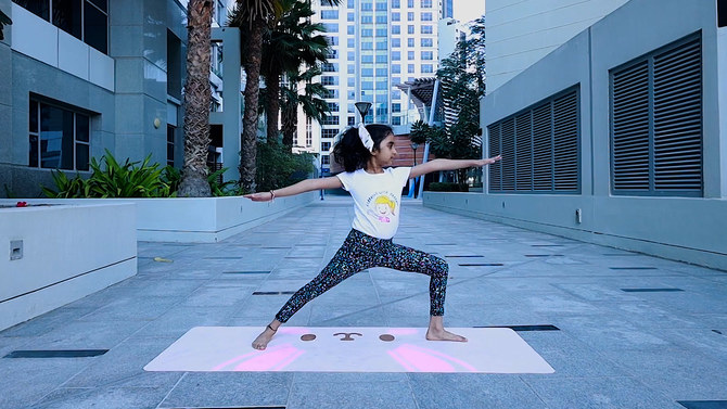 In Dubai, world’s youngest yoga teacher sets sights on training with Modi