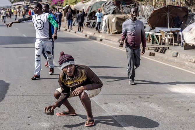 Tear gas, arrests as Kenya opposition stages protests