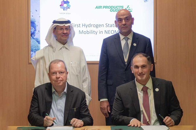 NEOM’s ENOWA signs agreement to establish first hydrogen fueling station 