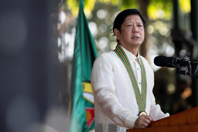 Philippine president Marcos Jr. defends US military presence, which China opposes