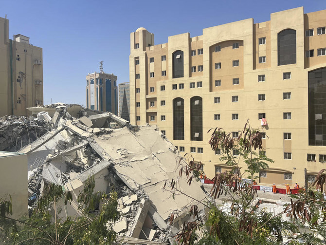Building collapse in Qatar’s capital kills 1, search ongoing