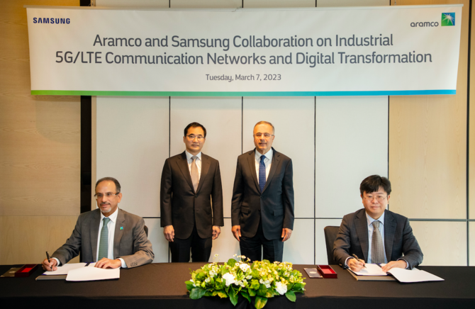 Saudi Aramco, Samsung Electronics sign agreement to expedite Saudi Arabia’s digital transformation