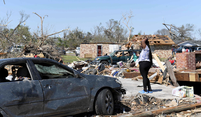’Everything wiped away’: Tornado kills at least 26 in Mississippi