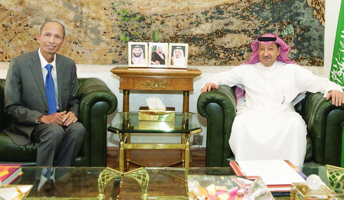 Vu Viet Dung meets with Waleed Al-Khuraiji in Riyadh. (Supplied)