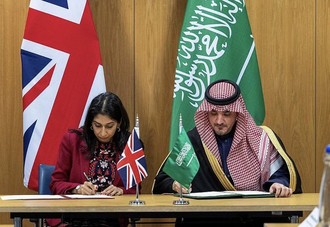 Saudi interior minister, UK Home Secretary sign raft of agreements at meeting in London