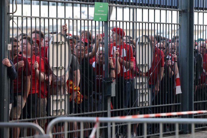 Liverpool fans file legal claim against UEFA for Champions League final chaos