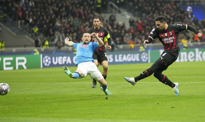 Bennacer gives Milan first blood in Champions League derby with Napoli