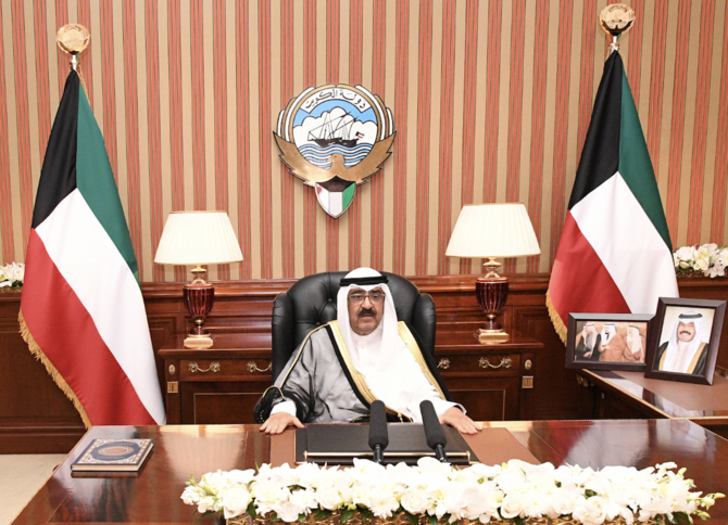 Kuwait’s Crown Prince Sheikh Mishal Al-Ahmad Al-Sabah. (Kuwait News Agency)
