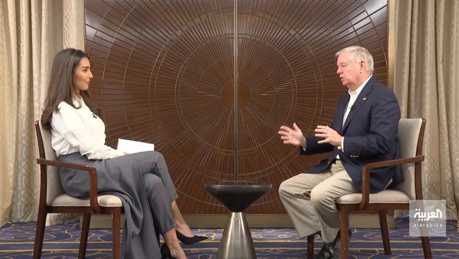 ‘I reserve the right to change course,’ Lindsey Graham tells Al Arabiya during landmark Saudi visit