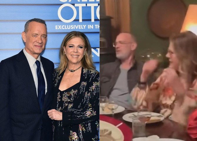 Hollywood couple Tom Hanks, Rita Wilson spotted in Egypt  