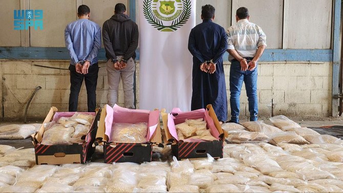Saudi authorities thwart bid to smuggle 12.7m amphetamine pills
