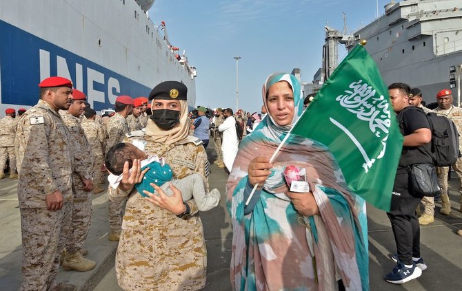 King Faisal Naval Base in Jeddah receives the largest evacuation yet from Sudan