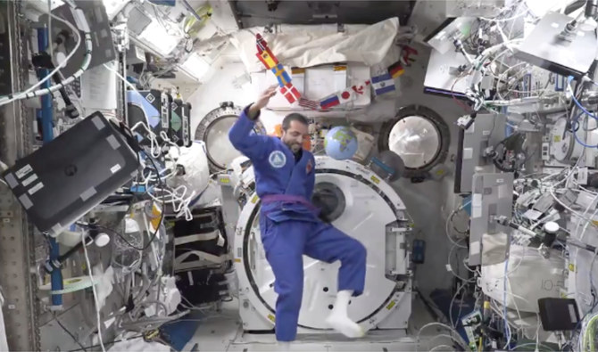 History-making Emirati astronaut Sultan Al-Neyadi is first person to practice jiu-jitsu in space