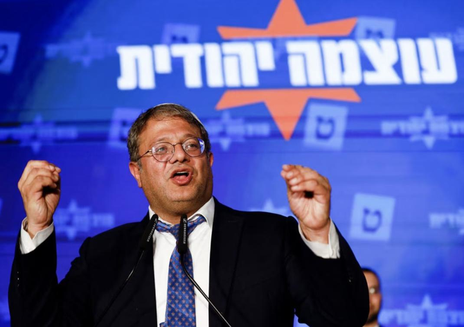 Far-right Israeli minister Itamar Ben-Gvir. (File/Reuters)