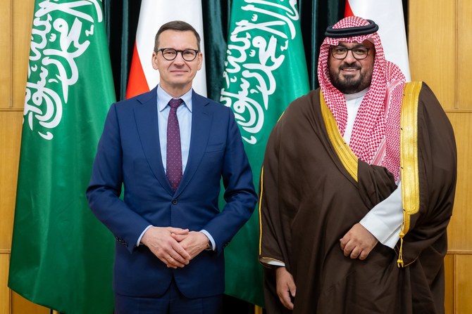 Poland’s prime minister receives Saudi economy and planning minister