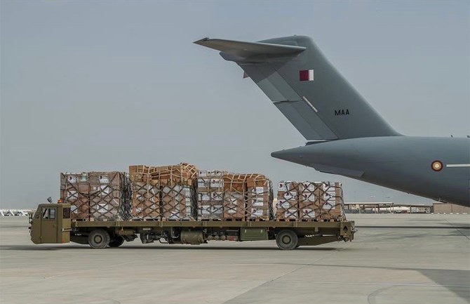 Qatari plane carrying aid arrives in Sudan