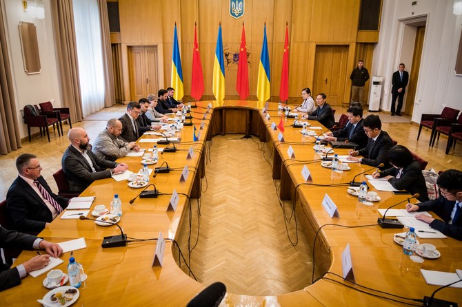 China says Ukraine envoy met with Zelensky during talks in Kyiv