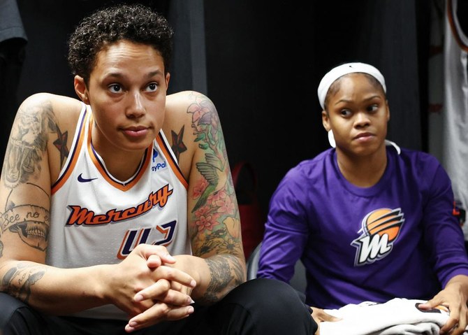 ‘A day of joy’: Brittney Griner makes WNBA season debut after being jailed in Russia