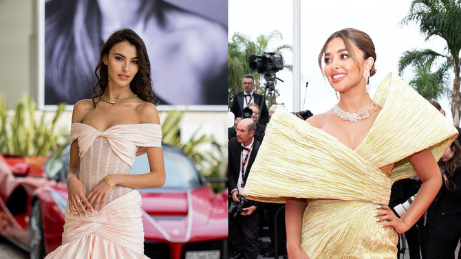 Saudi stars Amira Al-Zuhair, Eleen Suliman discuss Kingdom’s participation in Cannes, red carpet looks