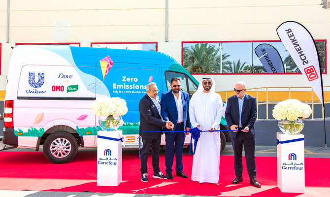 Unilever first company to add electric van to UAE logistics fleet