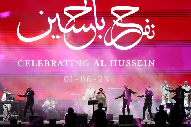 Arab singers perform at free concert ahead of royal Jordanian wedding