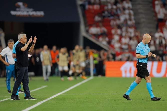 Jose Mourinho charged by UEFA for verbally abusing referee at Europa League final