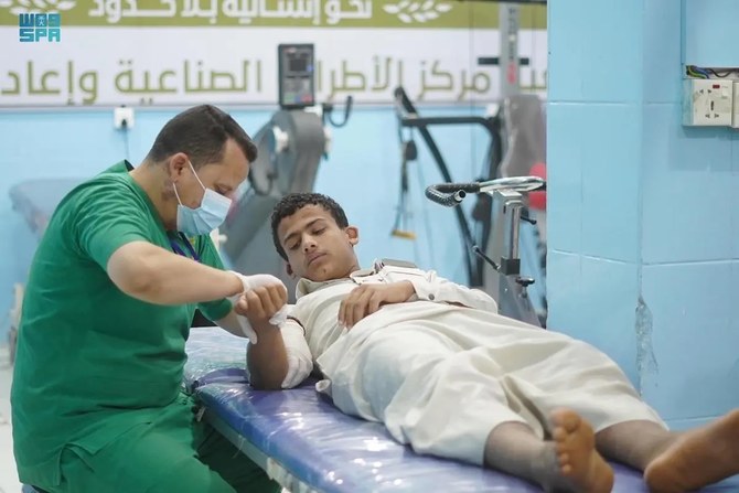 KSrelief provide prosthetic limbs for 216 civilians in Yemen’s Marib