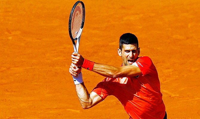 Djokovic eases into record 17th French Open quarterfinal