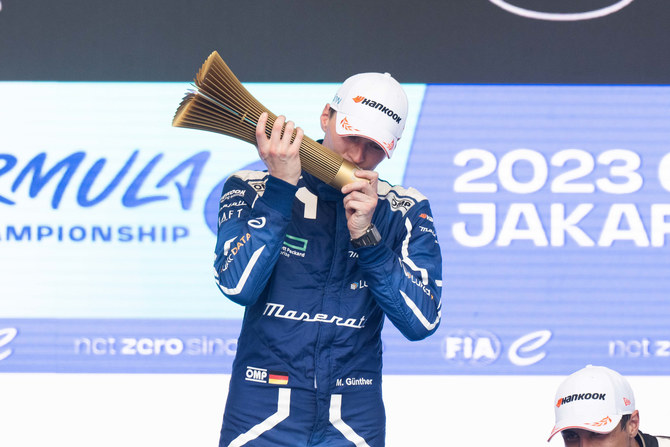 Max Gunther makes motorsport history with Formula E win in Indonesia