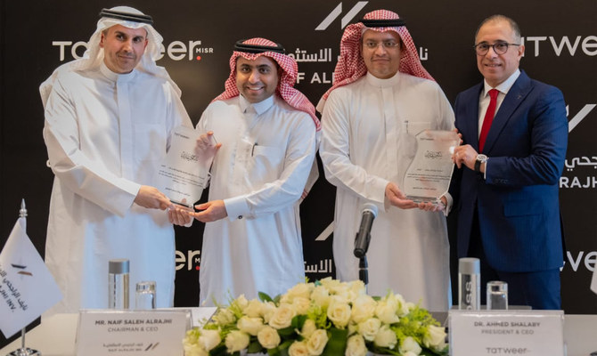 Naif Alrajhi Investment, Tatweer Misr partner to develop real estate in KSA