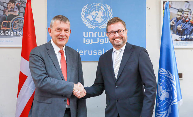Denmark signs funding deal with UN’s agency for Palestinian refugees worth $75.2m over 5 years