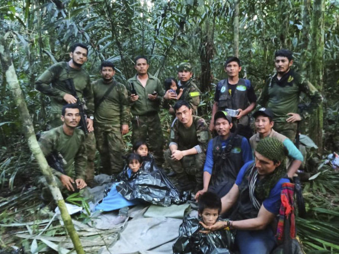 4 children lost in jungle for 40 days after plane crash are found alive in Colombia