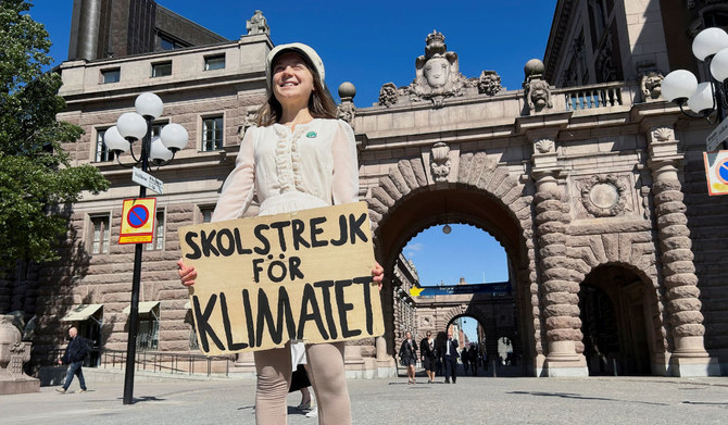 Greta Thunberg marks last ‘school’ strike as she graduates